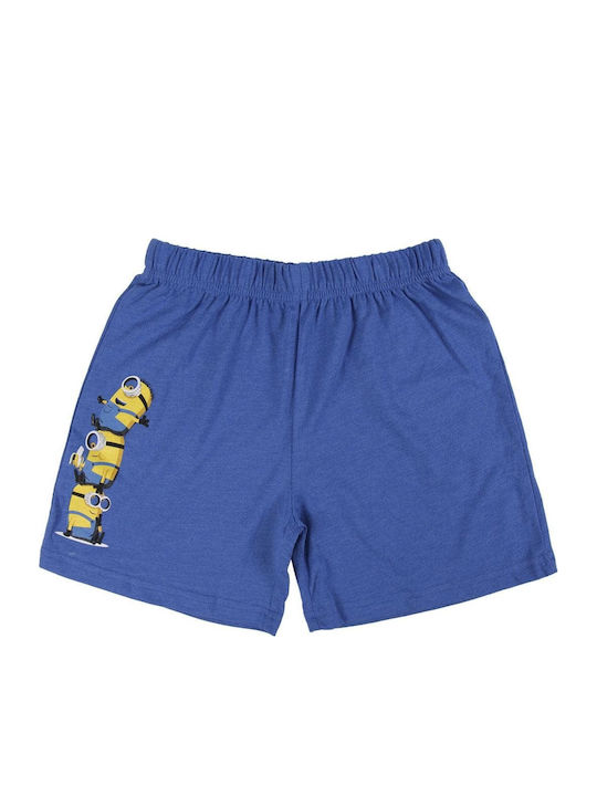 Minions Pijama pentru copii Din bumbac White / Blue