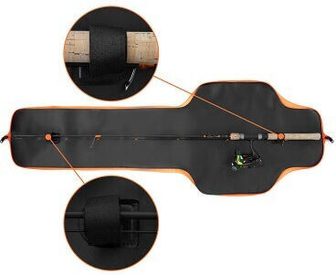 Delphin Spincase Eva 130 Cm Rod Case Bag One Compartment