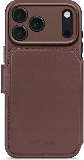 Decoded Detachable Wallet Μεταλλικό 1.2mm Καφέ (iPhone 17 Pro)