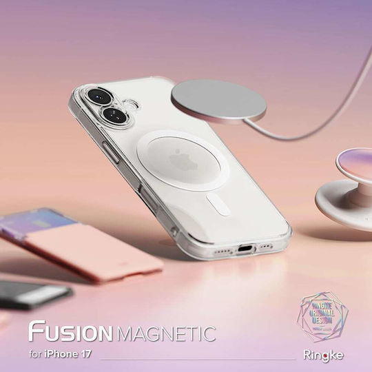 Ringke Fusion Umschlag Rückseite Transparent (iPhone 17)