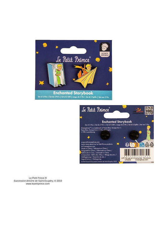 Little Prince Set 2 Pins Enchanted Storybook Cr3245 Little Prince Set 2 Pins Enchanted Storybook Cr3245