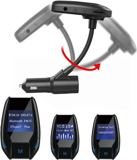Pyramid FM Transmitter Αυτοκινήτου mit Bluetooth / USB / AUX / MicroSD