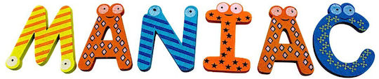 Wooden Magnetic Letters 5cm of English Alphabet 26 pcs 16pxd37
