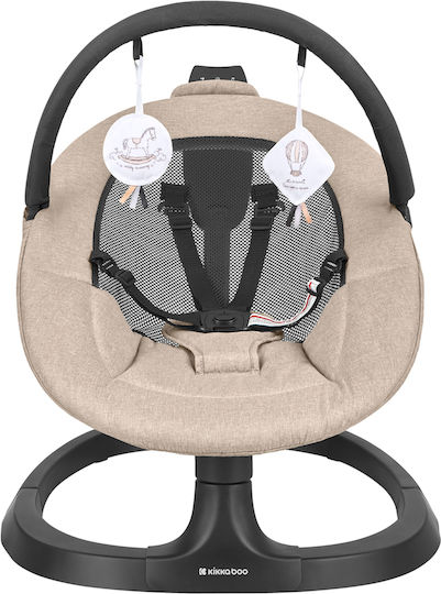 Kikka Boo Elektrisch Baby Relax Zazu mit Musik Beige für Kind bis 9kg