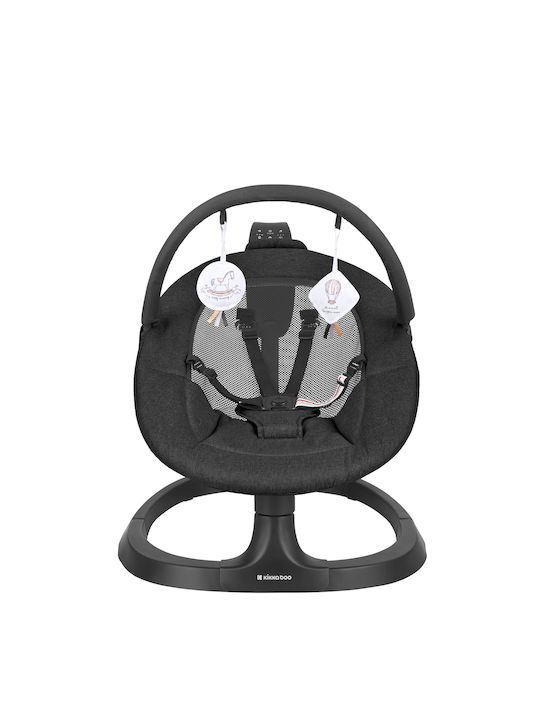 Kikka Boo Electric Baby Relax Zazu with Music Black for Child up to 9kg