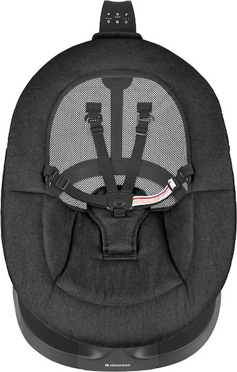 Kikka Boo Elektrisch Baby Relax Zazu mit Musik Schwarz für Kind bis 9kg