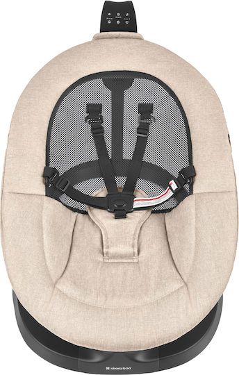 Kikka Boo Elektrisch Baby Relax Zazu mit Musik Beige für Kind bis 9kg