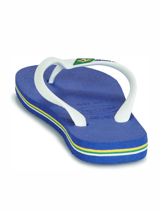 Kids' Sandals Blue Brasil Logo