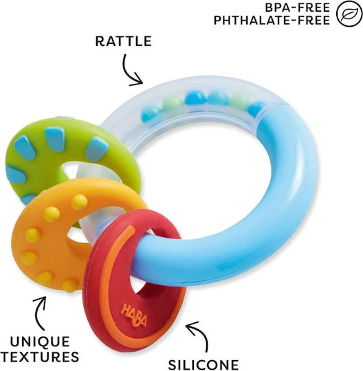 Haba Teething Rattle for 6 m+