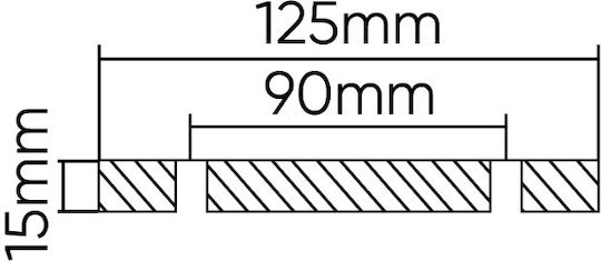 Еластичен Тампон За Крик Jbm Rotary 125mm 54495