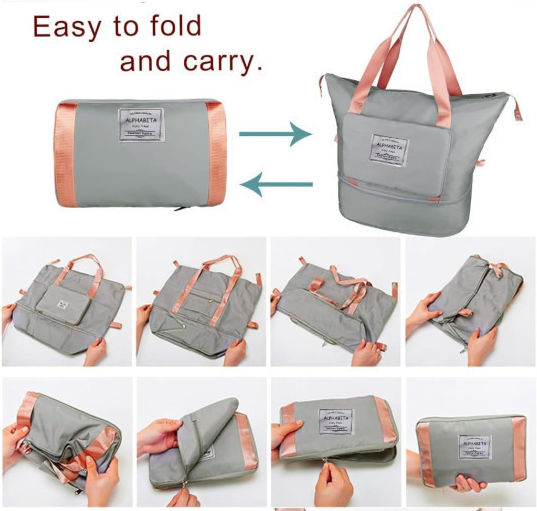 Sack Voyage 35lt Gray Fabric L41xW22xH28cm