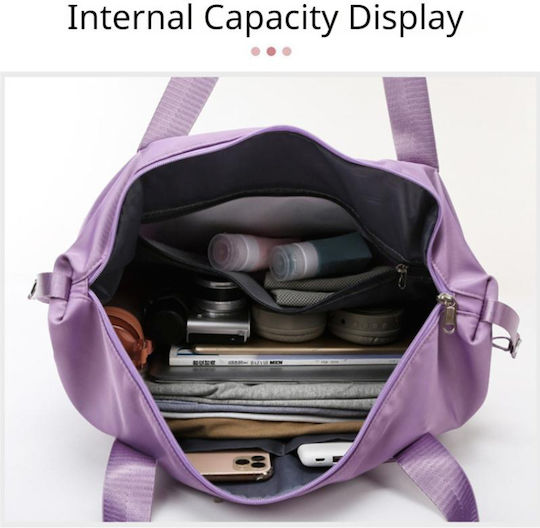 Sack Voyage 35lt Purple Fabric L41xW22xH28cm