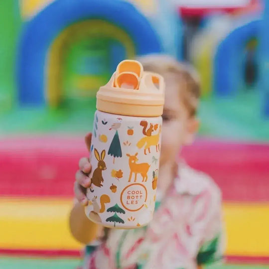 Cool Bottles Παιδικό Παγούρι Ανοξείδωτο 350ml