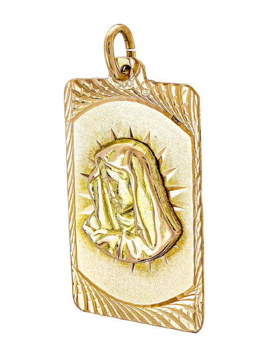 Kiriakos Gofas Kids Pendant Identity in 14K Gold