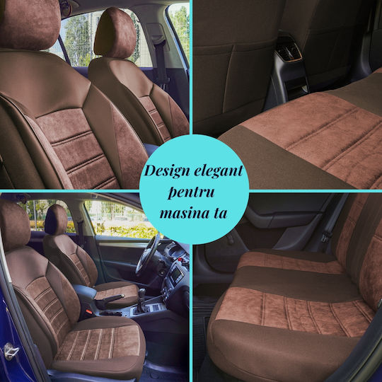 Smartic Set Spătare Auto 11buc Bej