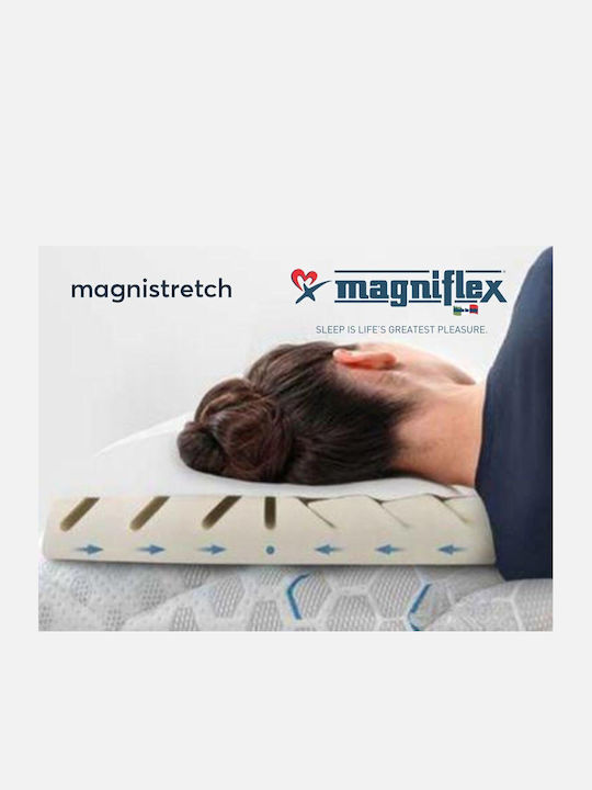 Magniflex Magnistretch Memory Foam Anatomic Bed Pillow 42x72x13cm