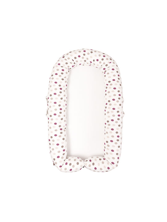 Matex Βρεφικό Μαξιλάρι Φωλιά White 50x90εκ.