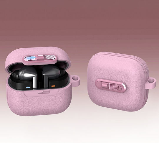 Θήκη Σιλικόνης σε Ροζ χρώμα για Galaxy Buds3