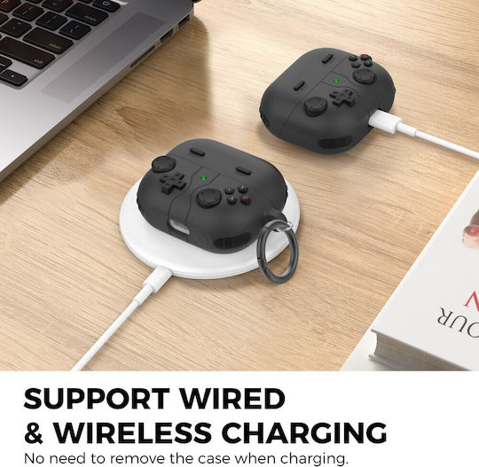 AHAstyle Θήκη Σιλικόνης σε Γκρι χρώμα για Galaxy Buds3