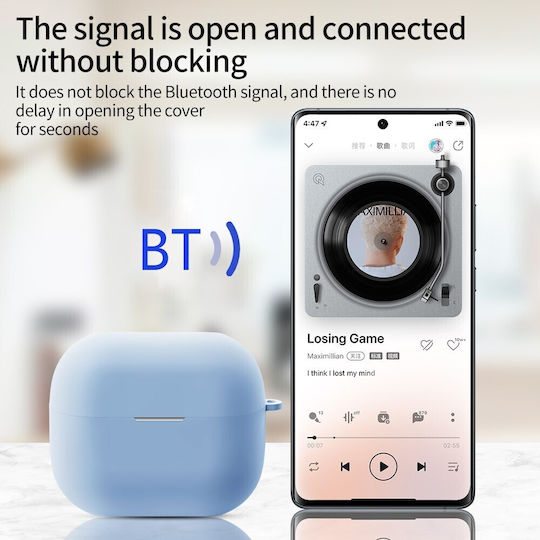 Калъф в Бял цвят за Galaxy Buds3