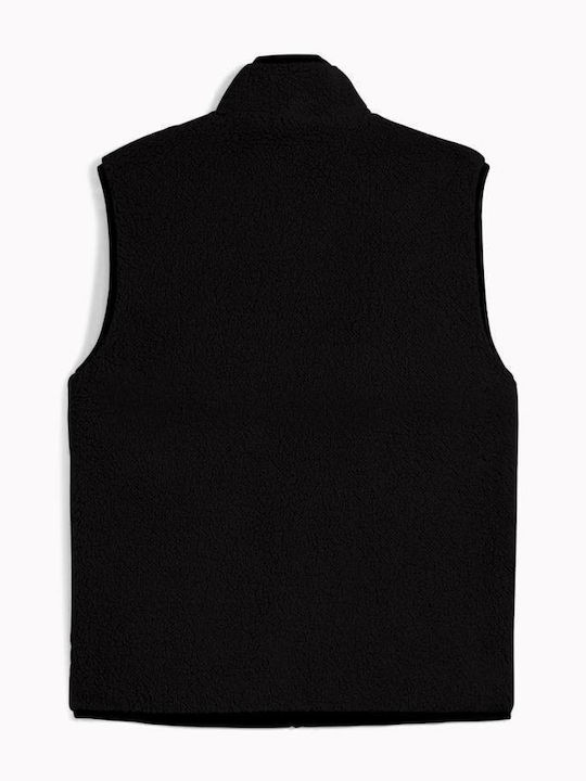 Αμάνικο Μπουφάν Διπλής Όψης Black