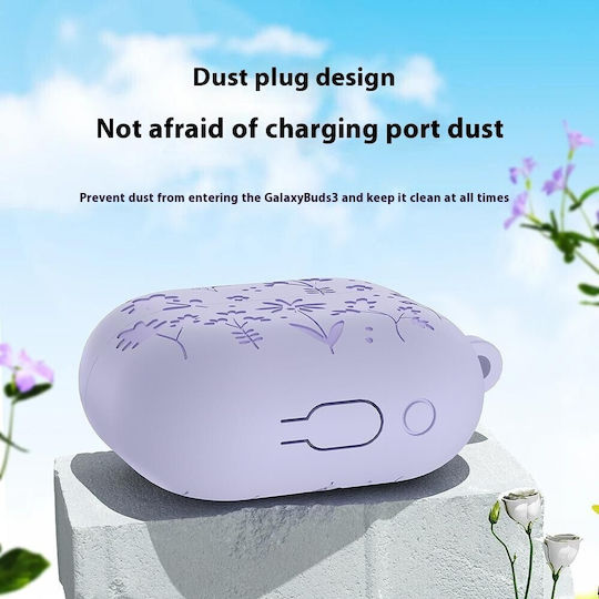 Husă în culoarea Albastru pentru Galaxy Buds3