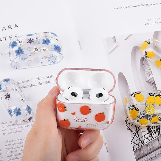 Husă în culoarea Portocaliu pentru Apple AirPods 3