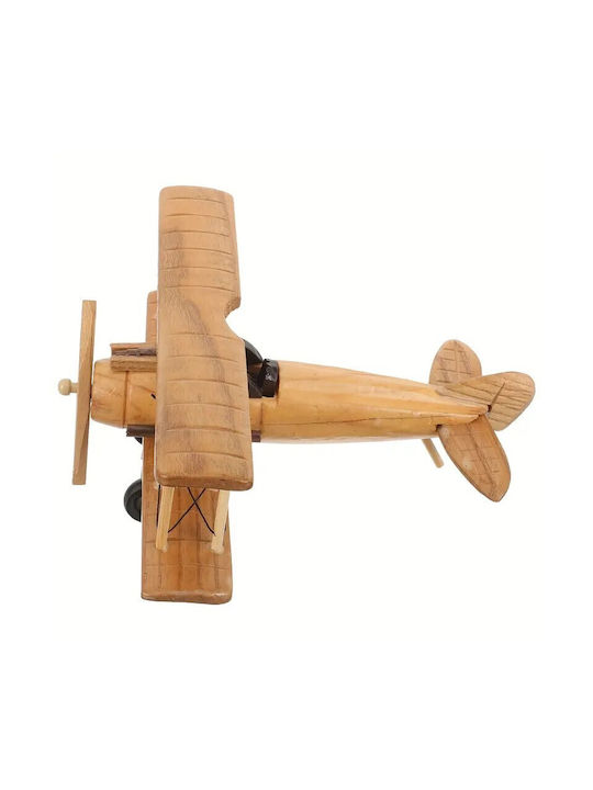 Wooden Decorative Airplane Model 20x20x10cm 7dis147