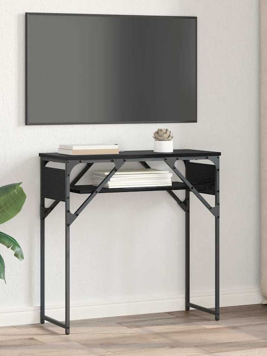Consolă Black Oak L75xL30xH75buc