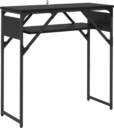 Konsole Black Oak L75xB30xH75cm