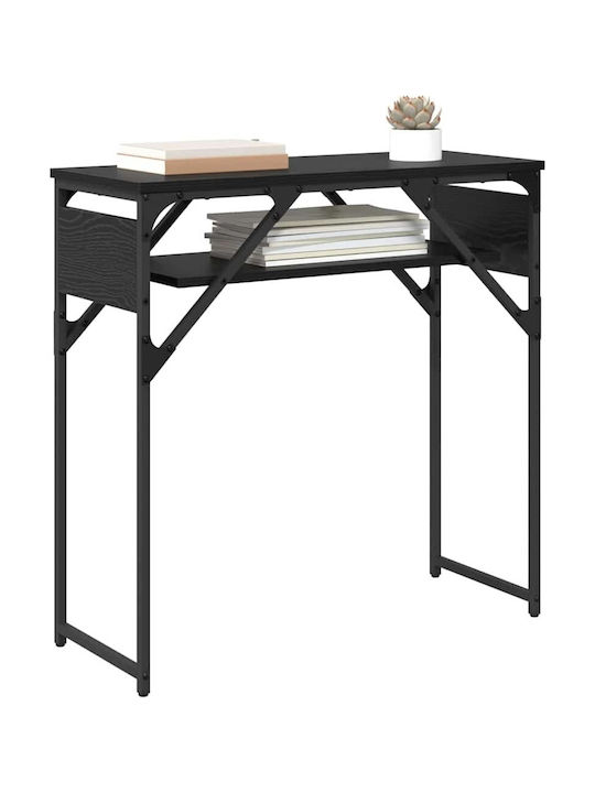 Consolă Black Oak L75xL30xH75buc