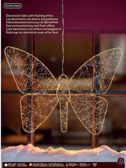 Kaemingk Iluminată De Crăciun Figurină Înălțime 98cm.