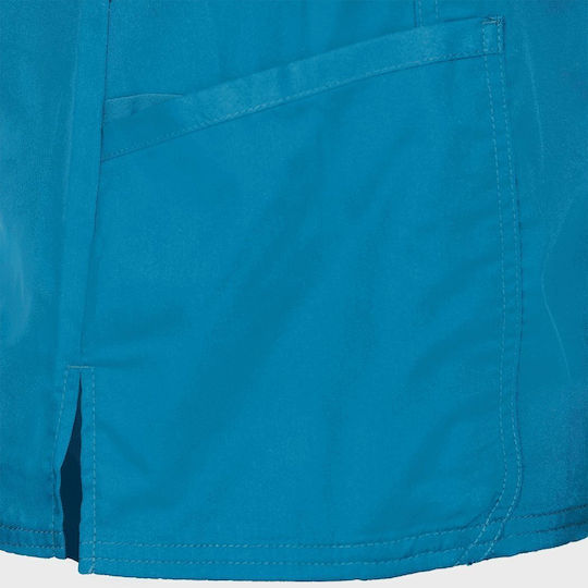 Cherokee WWE610 Weibliche Medizinische Bluse Blau