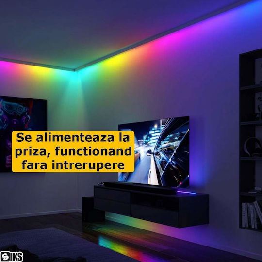 Водоустойчива LED Лента 220V 10м Тип SMD2835