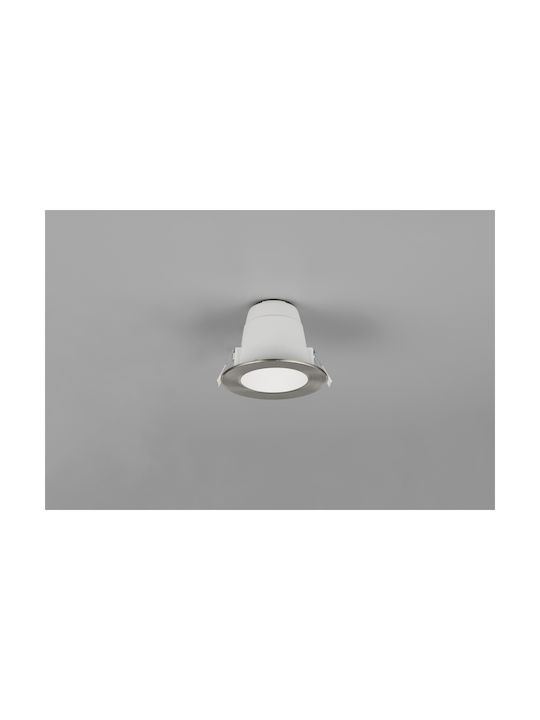 Trio Lighting Virunga Plastic Recessed Spot Silver 1pcs