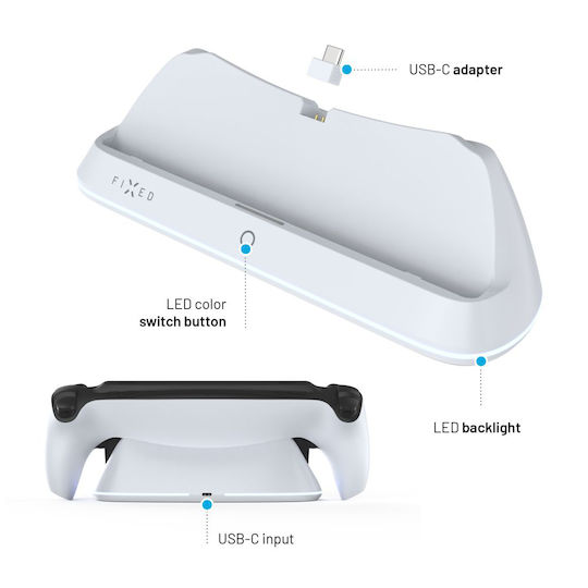 Fixed Βάση Playstation Portal Λευκή FIXPS5-CDPP-WH