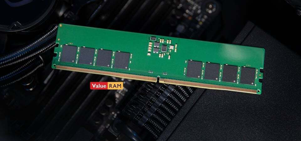 Kingston Valueram DDR5 με Module 1x8GB και Ταχύτητα 5600 για Desktop