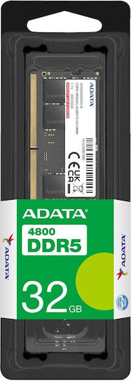 Adata DDR5 με Module 1x32GB και Ταχύτητα 2400 για Laptop