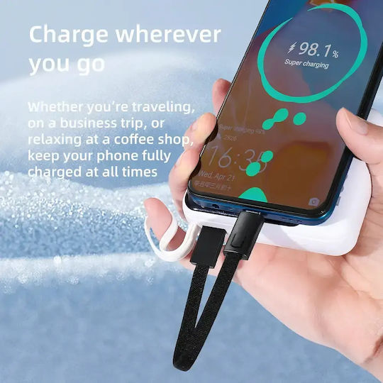 Tech-Protect Ultraboost DNA Keychain USB 2.0 Cable USB-C Male - USB-C 60W PD Gray 0.17m