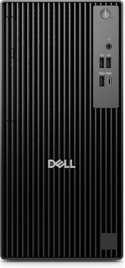 Dell Pro Tower QCT1250 Настолен Компютър (i7-14700/16GB DDR5/512GB SSD/Linux) с Клавиатура (Английски САЩ)