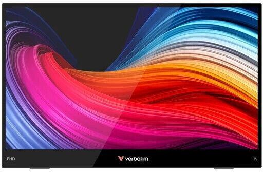 Verbatim Light 32402 IPS HDR Touch Φορητό Monitor 15.6" FHD 1920x1080 με Χρόνο Απόκρισης 10ms GTG