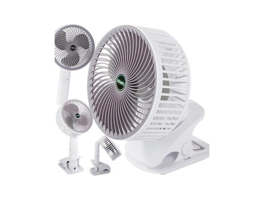 USB Klappbarer Weißer Ventilator AT27027