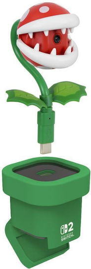 Nintendo Piranha Plant Camera Media Remote for Switch / Switch 2 in Multicolour color
