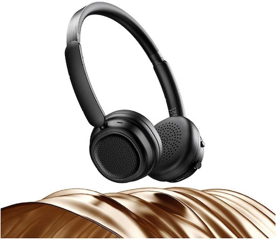 Usams SR01 Fără fir Bluetooth On Ear Căști cu 40 ore de Funcționare Negre