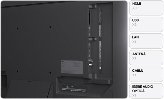 LG Smart Television 43" 4K UHD QNED QNED86 Evo AI HDR (2025)