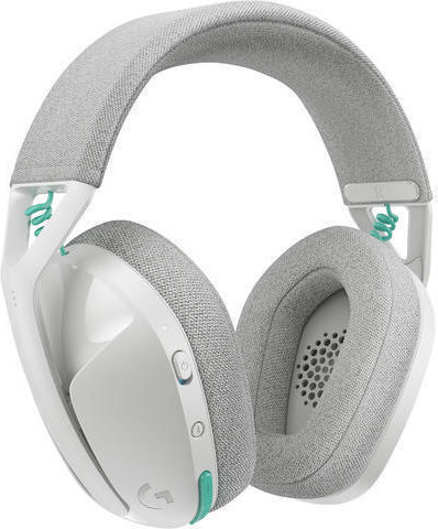 Logitech G321 Lightspeed Fără fir Over Ear Gaming Headset cu conexiune Bluetooth / USB Alb