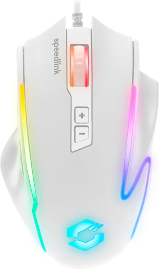 SpeedLink Decus NX RGB Gaming Mouse 12800 DPI White