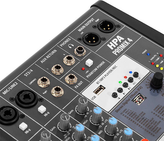 HPA PROMIX4 24 XLR Inputs & Bluetooth