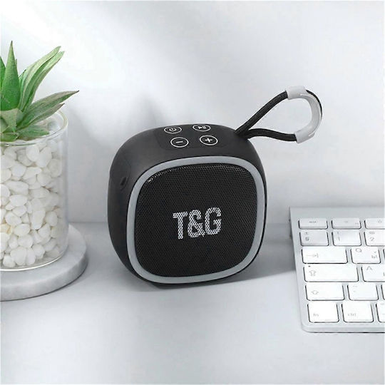 T&G Bluetooth високоговорител с радио и живот на батерията до 1 часа Черно TG659