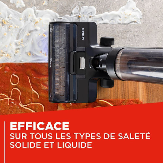 Polti Wd40c Aspirator Vertical Reîncărcabil Negru